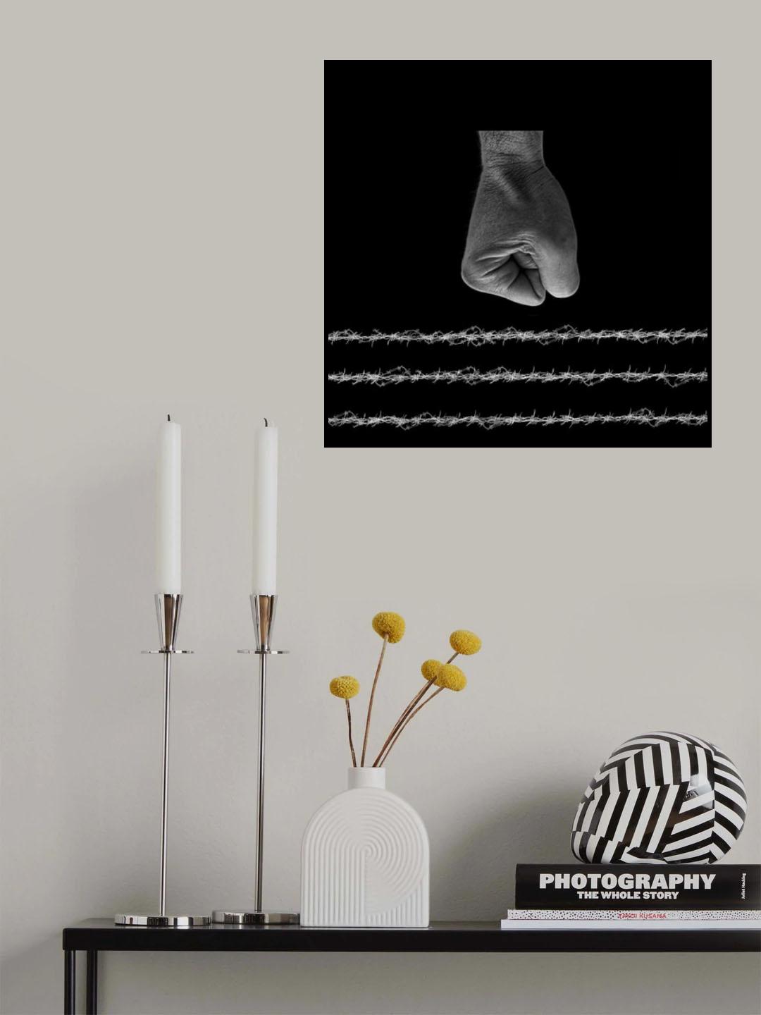 Abolir les frontières Poster och Canvastavla