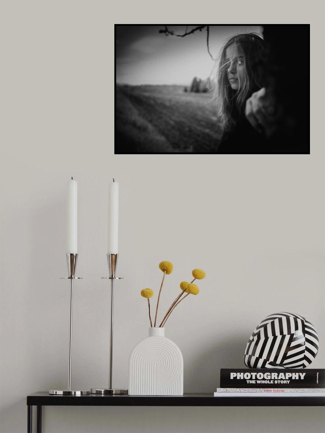 At The End Of A City Poster och Canvastavla