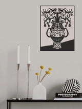 Tall Vase Still Life Poster och Canvastavla