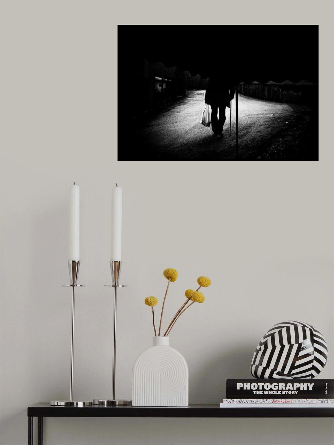 Back to black Poster och Canvastavla