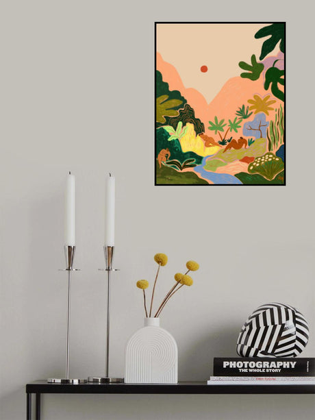 Lost In Paradise No2 Poster och Canvastavla