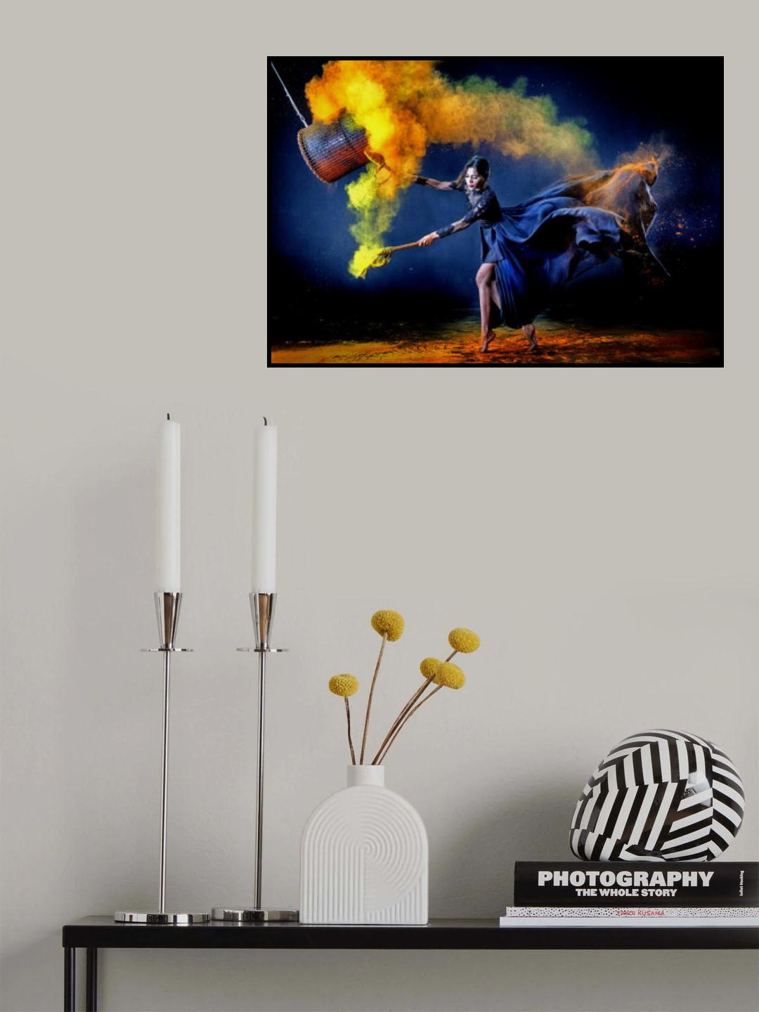 Magic Drummer Poster och Canvastavla