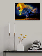 Magic Drummer Poster och Canvastavla