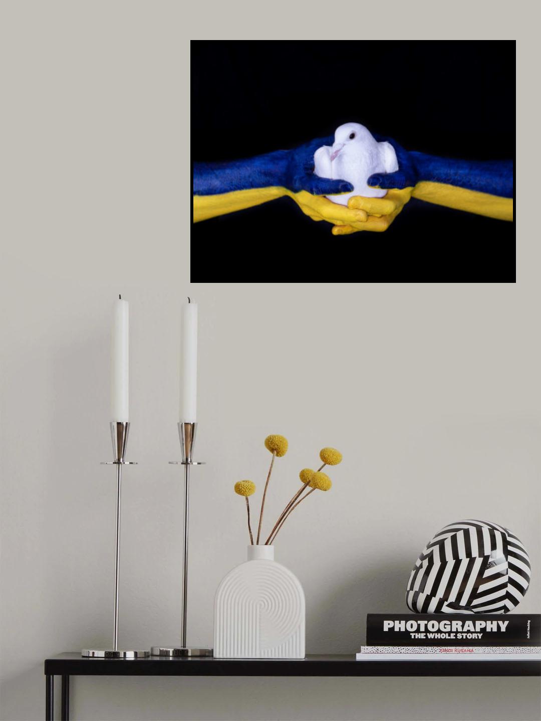 hold the peace Poster och Canvastavla