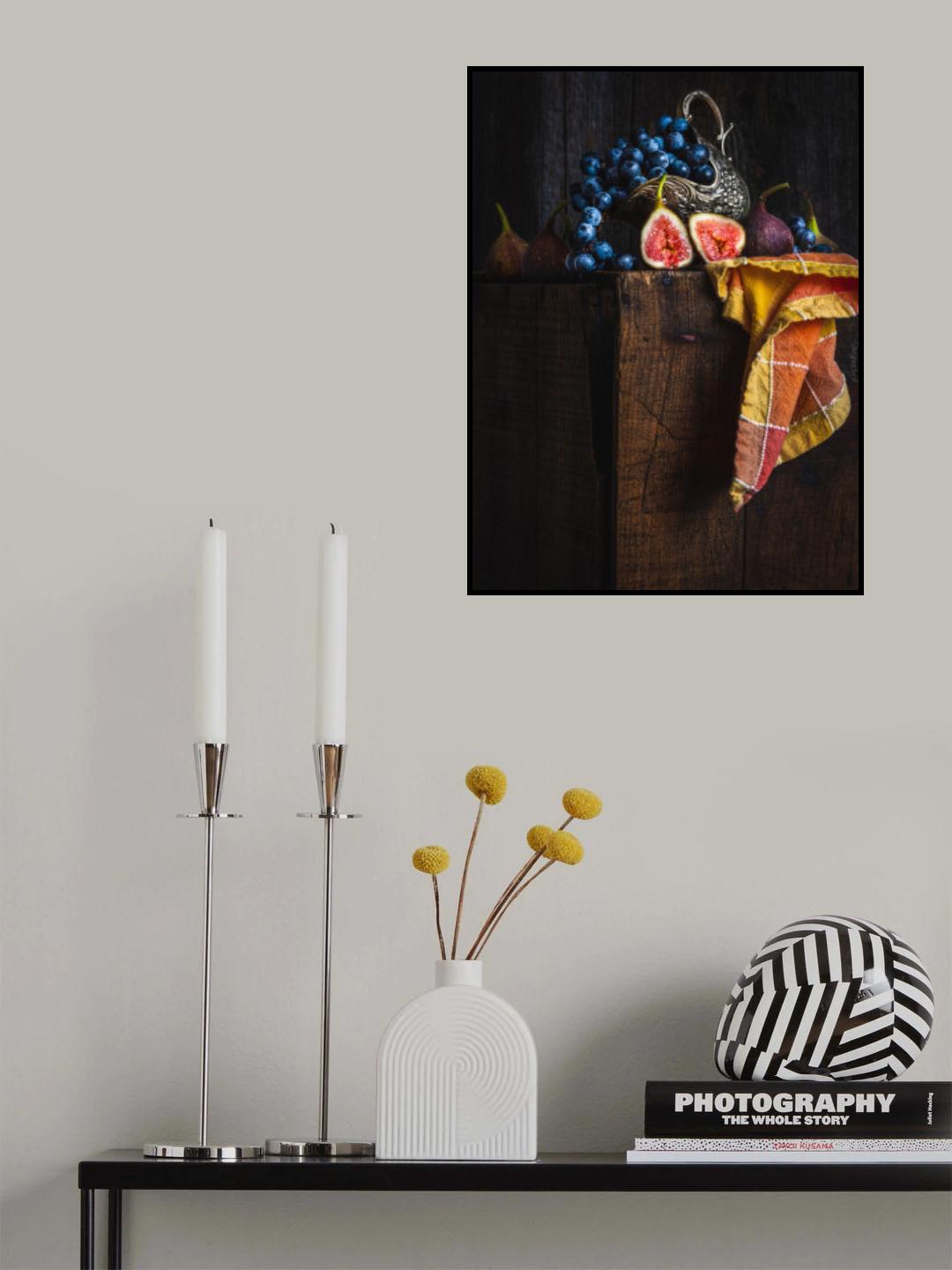 Figs on a crate Poster och Canvastavla