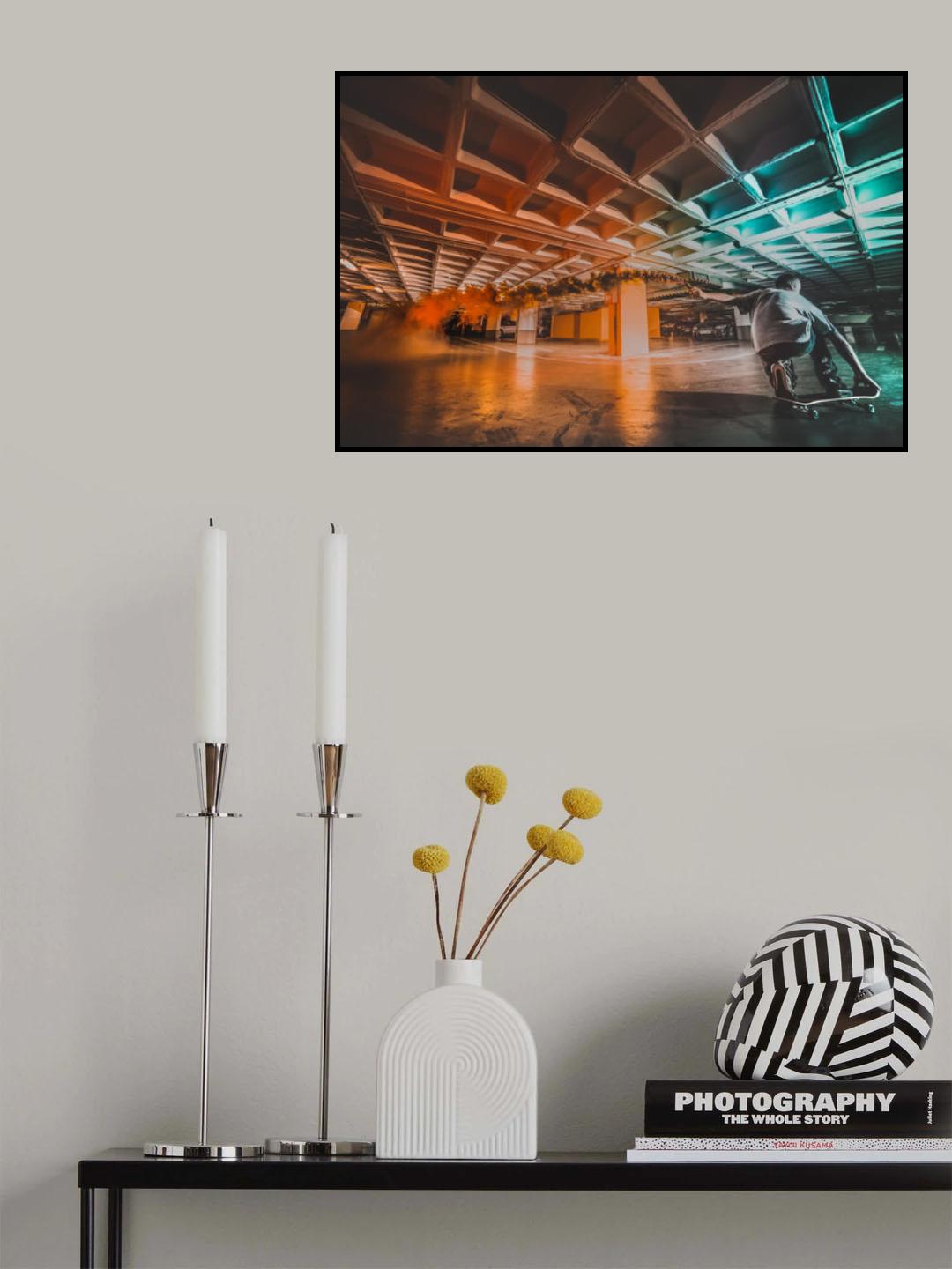 Ride to the Light Poster och Canvastavla