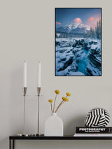 Athabasca Falls Poster och Canvastavla