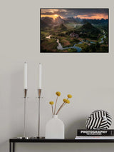 Five Fingers Mountain Poster och Canvastavla