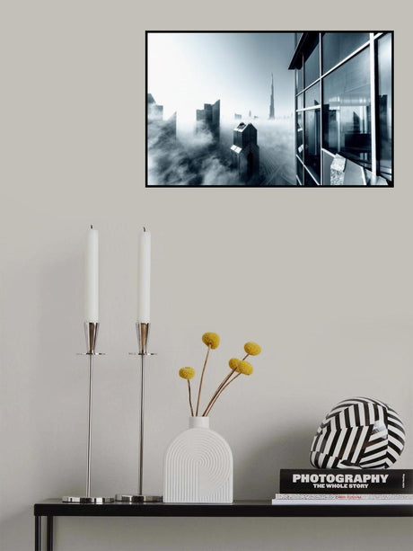 Foggy City Poster och Canvastavla