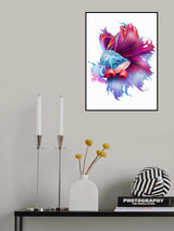 FIGHTHING FISH Poster och Canvastavla