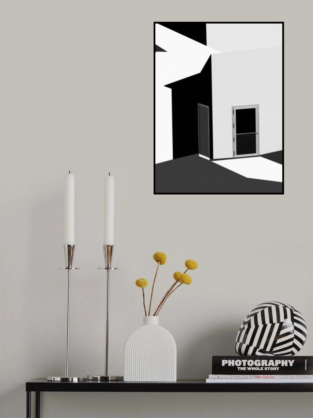 Closed doors Poster och Canvastavla
