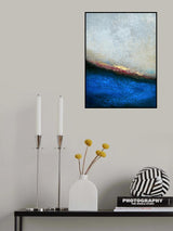 Slate Wave Poster och Canvastavla