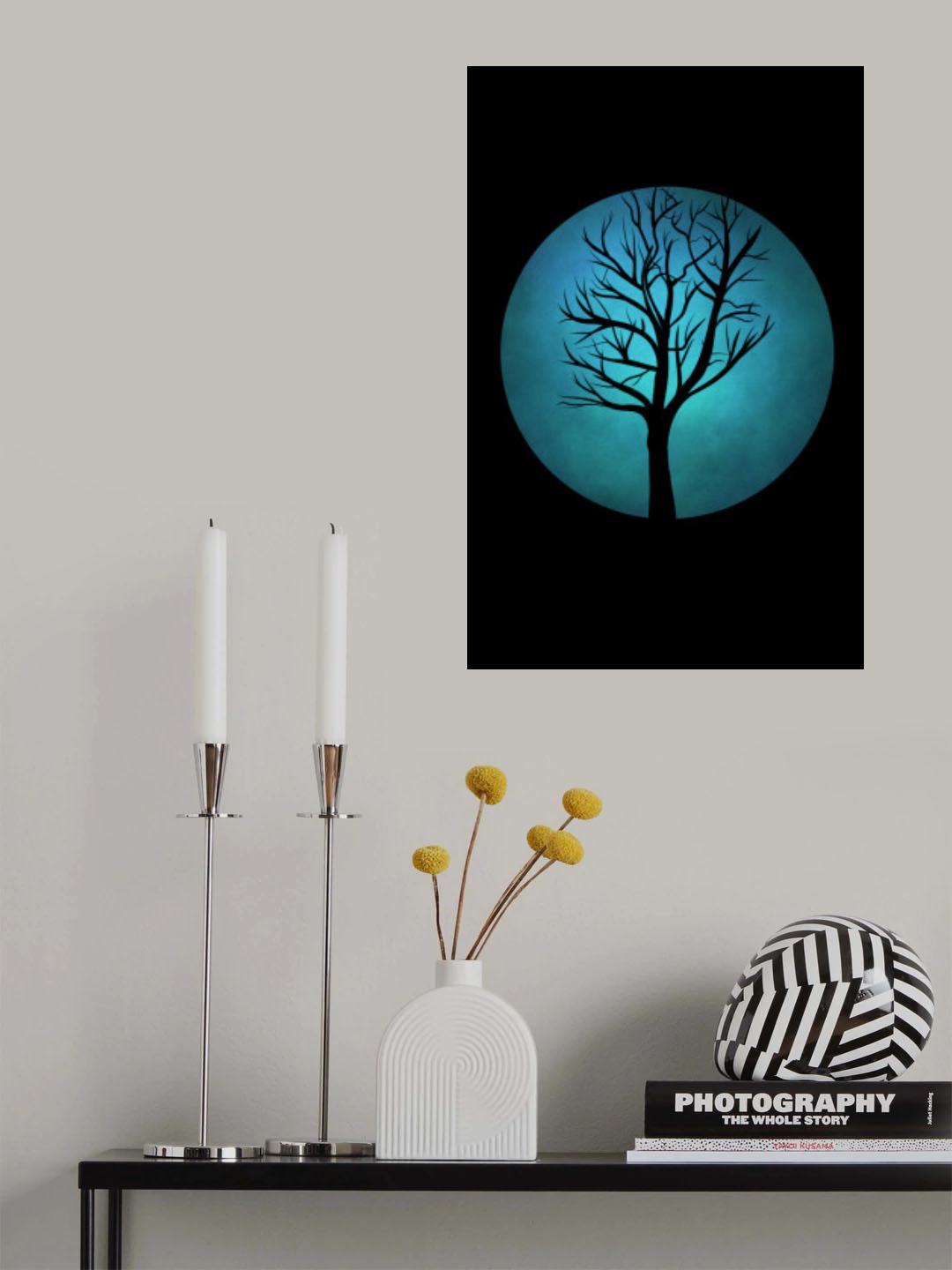 Mystic Tree Poster och Canvastavla