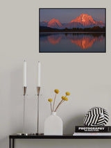 SUNRISE AT OXBOW BEND Poster och Canvastavla