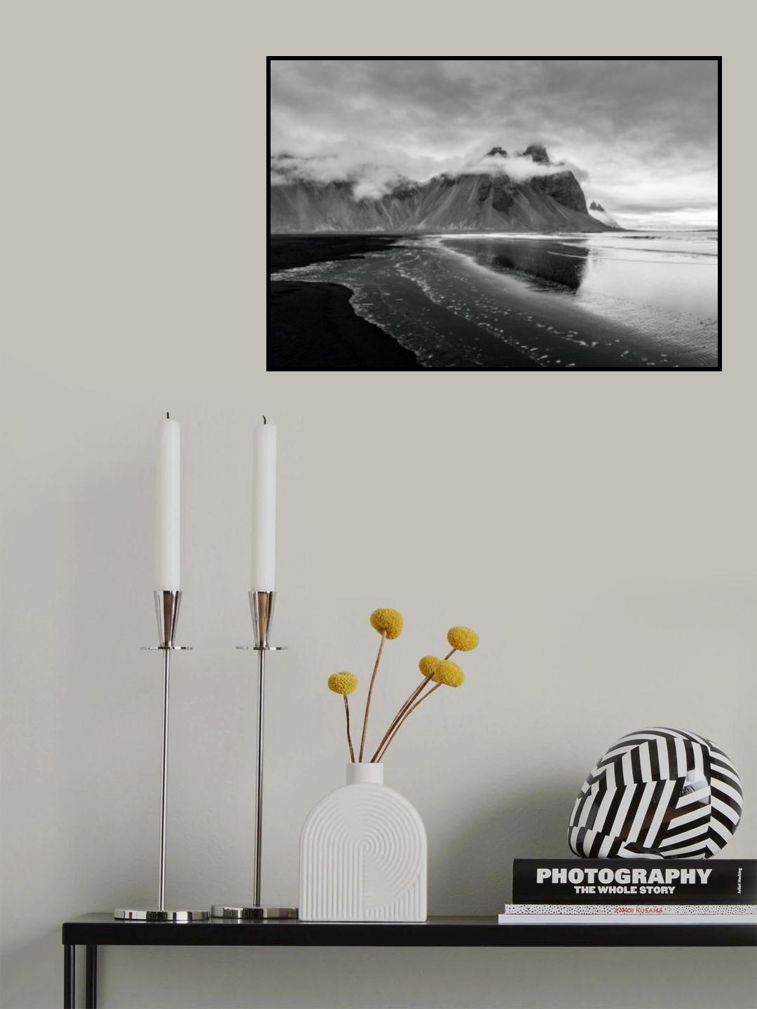 Vestrahorn After Storm Poster och Canvastavla