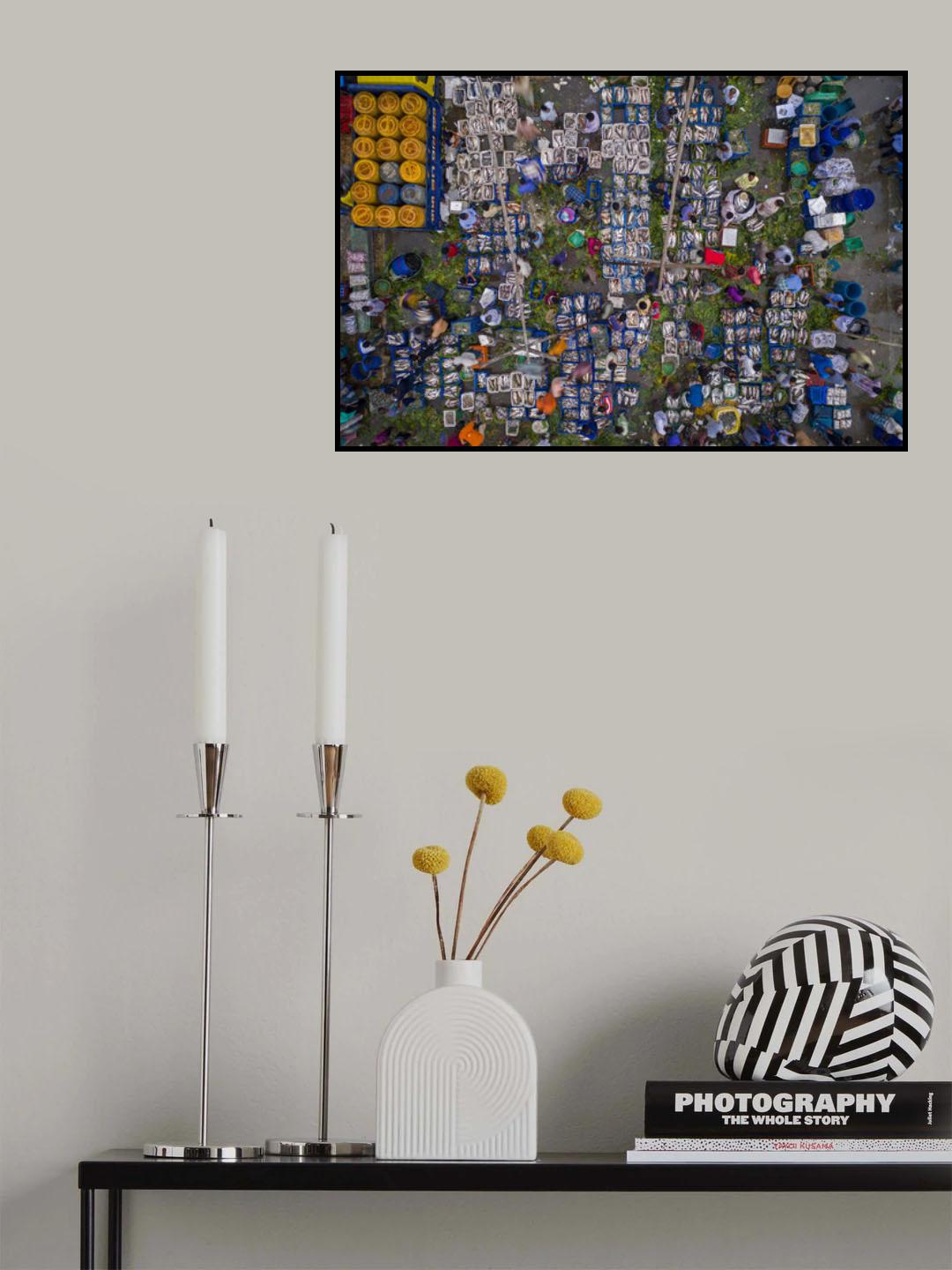 Selling fish Poster och Canvastavla
