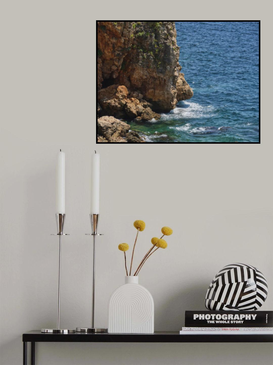 seascape and rocks Poster och Canvastavla