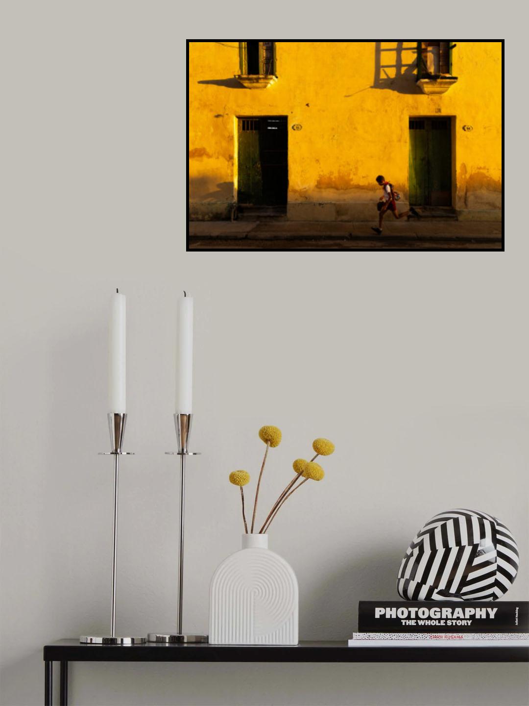 Going to School Poster och Canvastavla