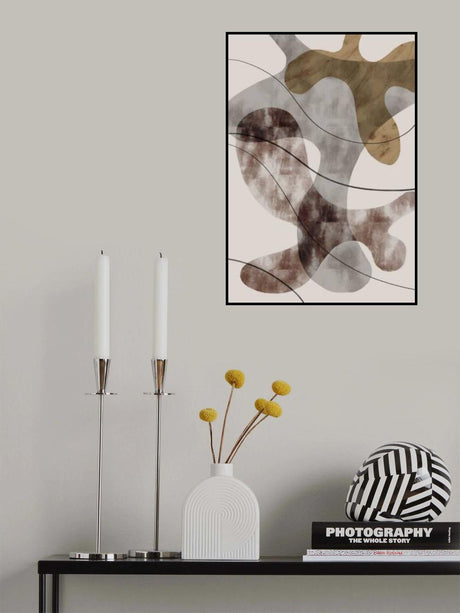 Brown Seaweed Poster och Canvastavla