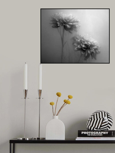 Gossamer Flowers Poster och Canvastavla