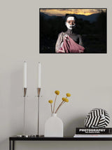 Sunset by the river Poster och Canvastavla