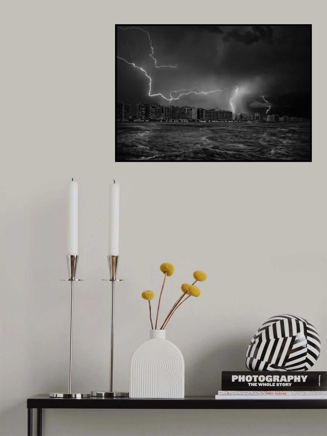 Sometimes, the sky screams ... Poster och Canvastavla