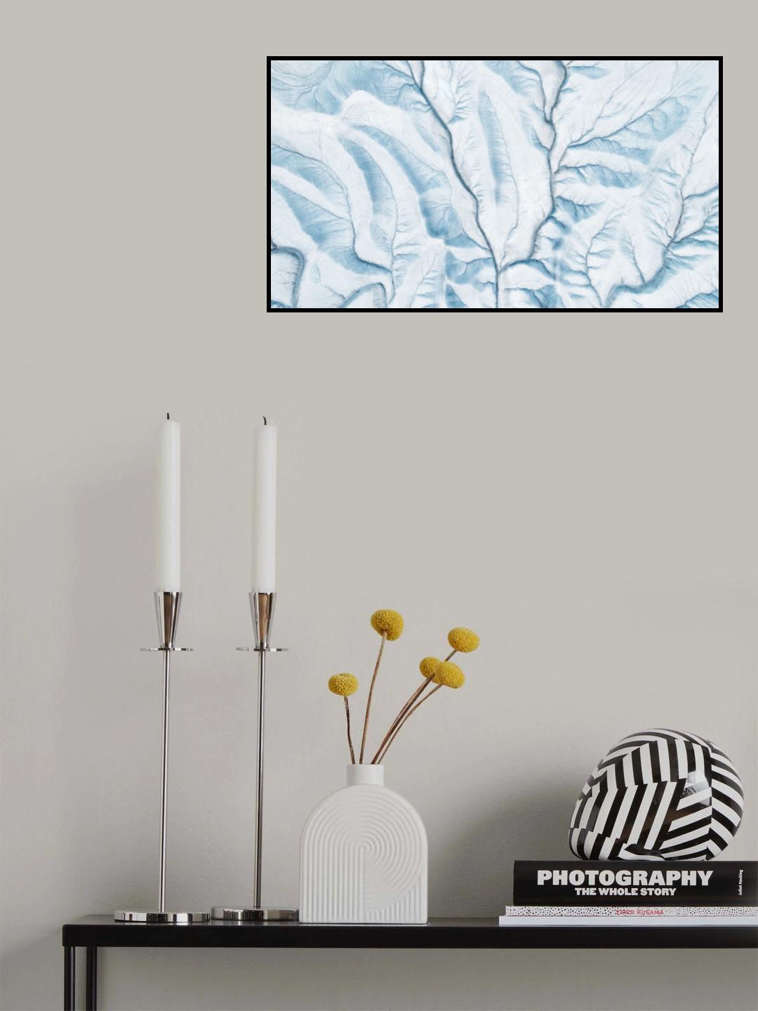 Vibrant Badlands Poster och Canvastavla