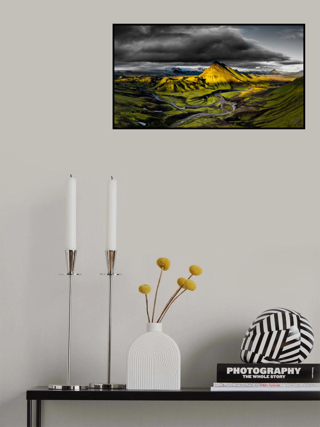 When Earth Touch the Sky Poster och Canvastavla