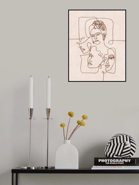 Ratio 4x5 Print By Bohonewart Copy 4 Poster och Canvastavla