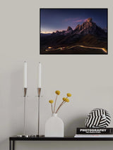 Blue hour moment Poster och Canvastavla