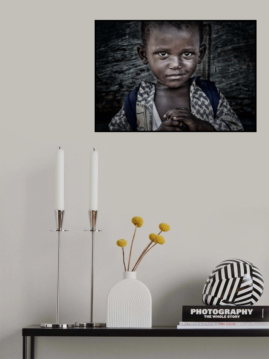 Child from Ghana Poster och Canvastavla