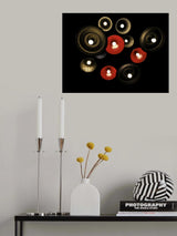 decorative chandelier Poster och Canvastavla