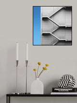 Outside stairs Poster och Canvastavla