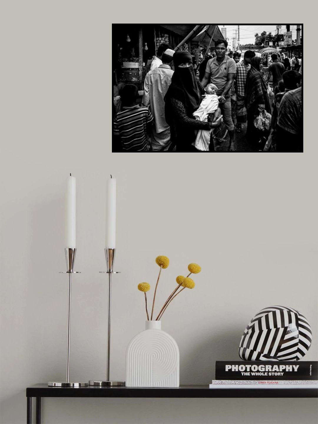In the streets of Bangladesh - XX Poster och Canvastavla