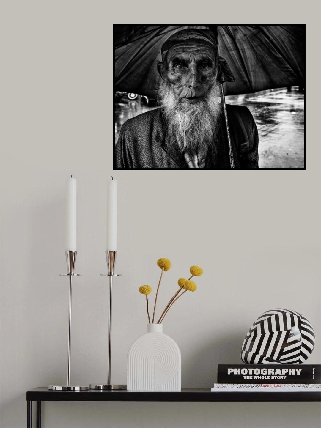 A man from Kashmir (India) Poster och Canvastavla