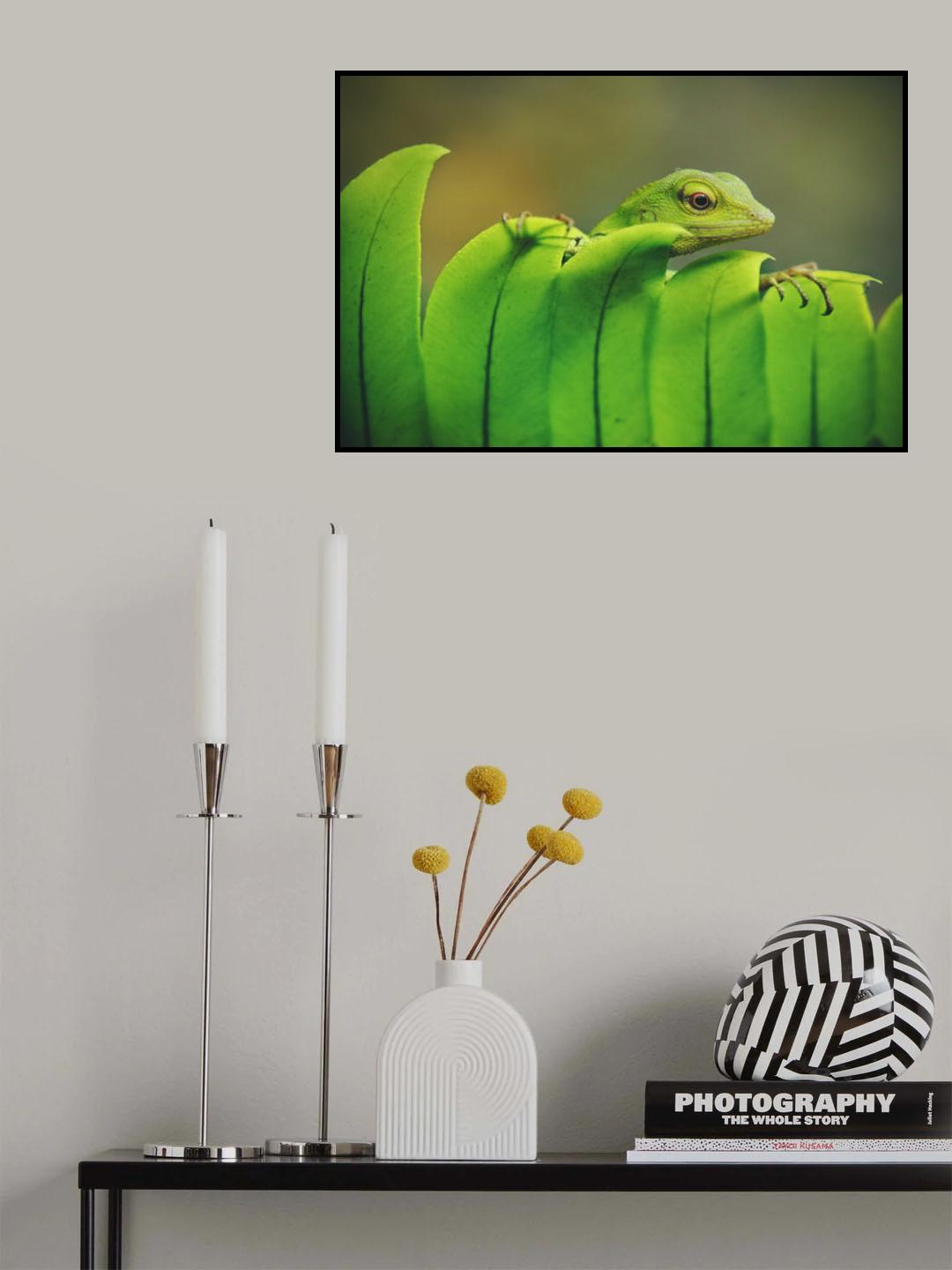Green Poster och Canvastavla