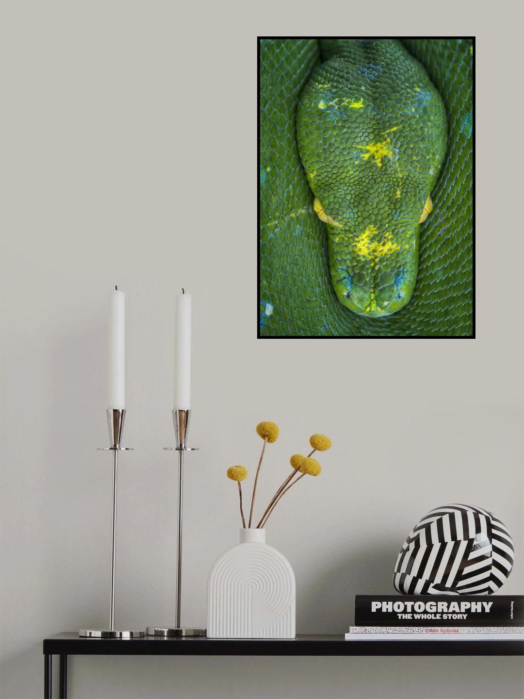 The Green Poster och Canvastavla