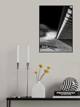 Wooden Lines Poster och Canvastavla
