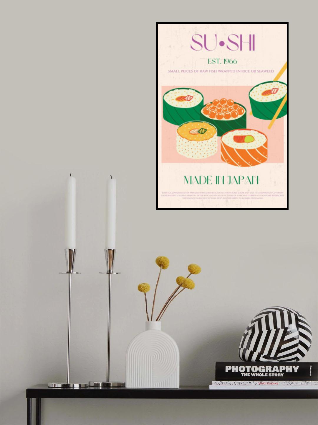 Sushi Poster och Canvastavla