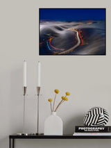 Golden Gate Bridge in Fog Poster och Canvastavla