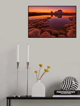 Purple Sunset Poster och Canvastavla