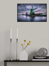 The Green Windmill Poster och Canvastavla