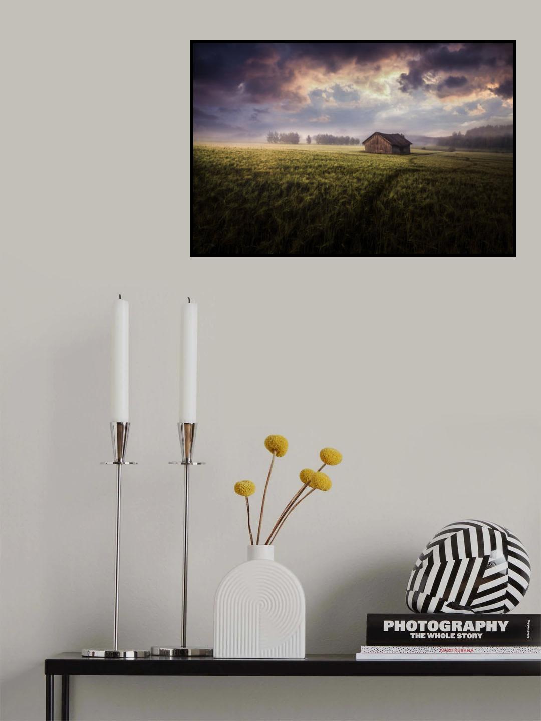 The sun, it fades in the moonlight. The stars, they fade in the daylight. Poster och Canvastavla