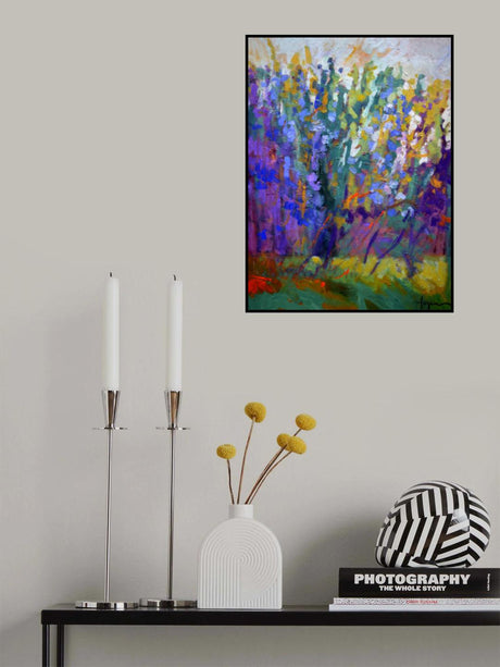 Df1509delphinium Poster och Canvastavla