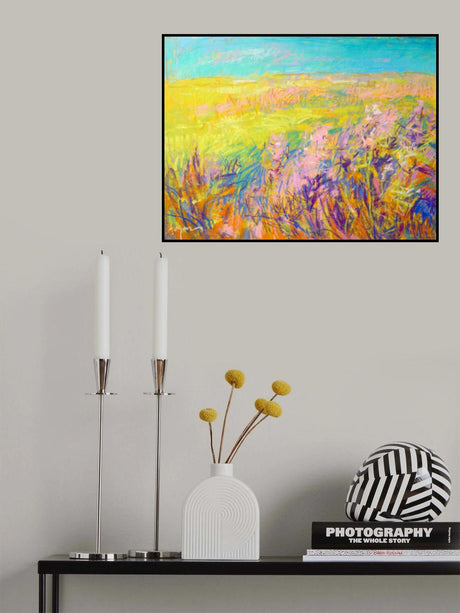 Butterfly Meadow Poster och Canvastavla