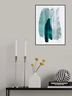 Abstract Brush Strokes 19 Poster och Canvastavla