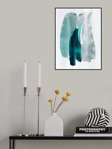 Abstract Brush Strokes 19 Poster och Canvastavla