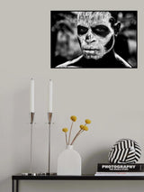 Skeleton man - Papua New Guinea Poster och Canvastavla