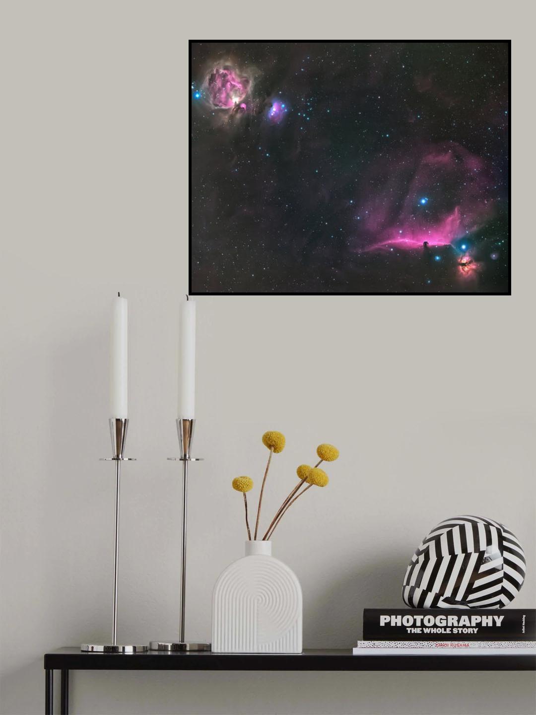 Orion Nebula and The Horsehead Poster och Canvastavla