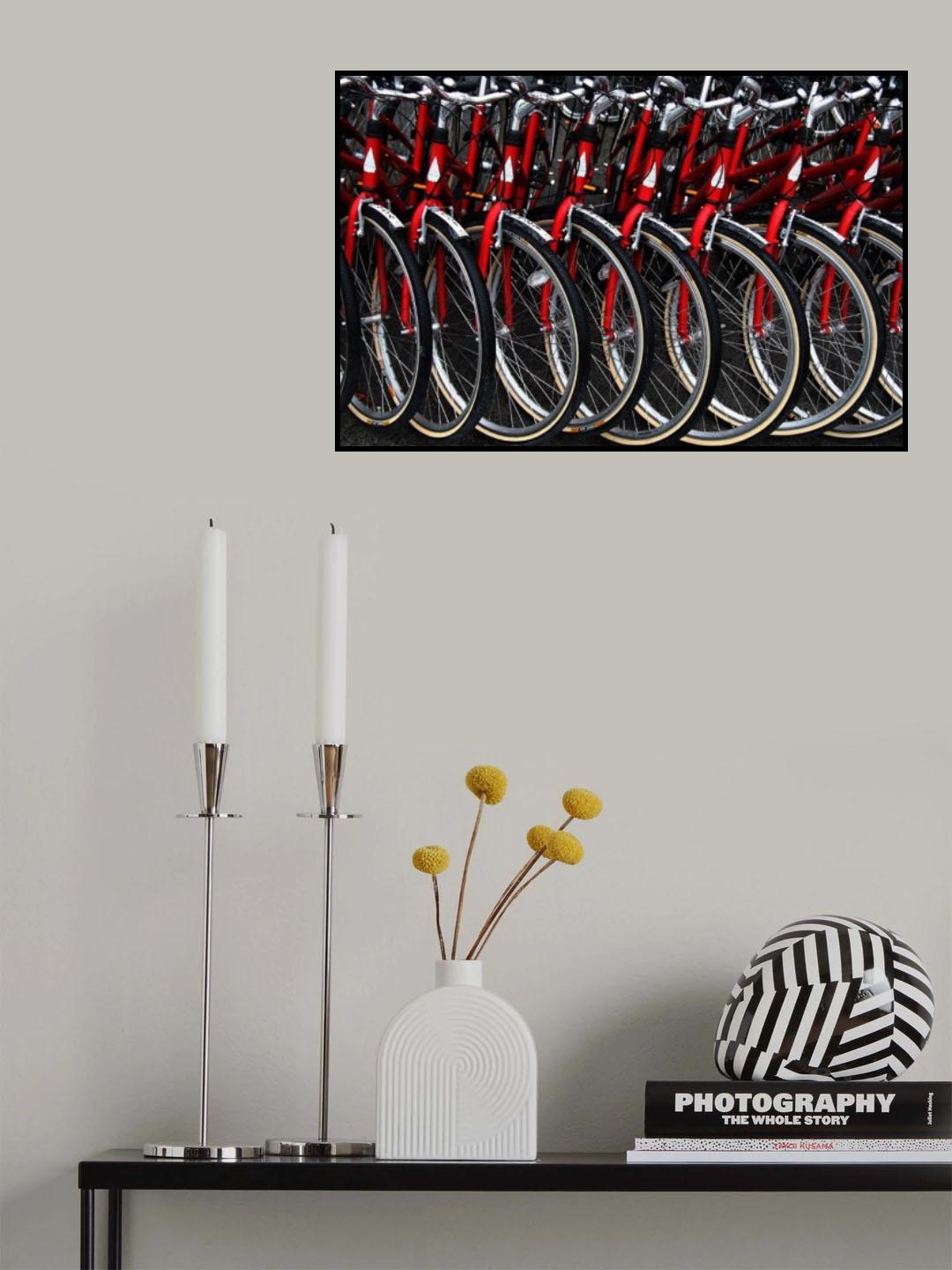 Bicycles Poster och Canvastavla